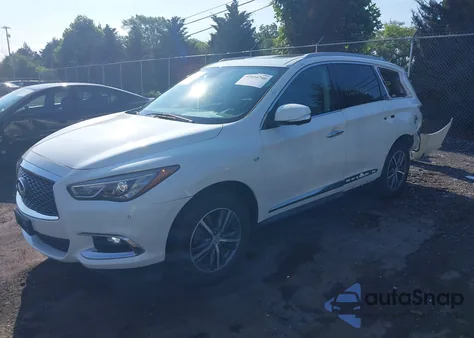 2018 Infiniti Qx60 from USA, damaged, VIN 5N1DL0MM1JC530849